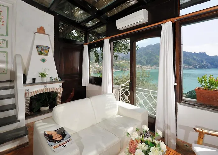 Oliver - Breathtaking Small Pool 14 Sqm Hydromassage On The Rock - Coast Villa Amalfi