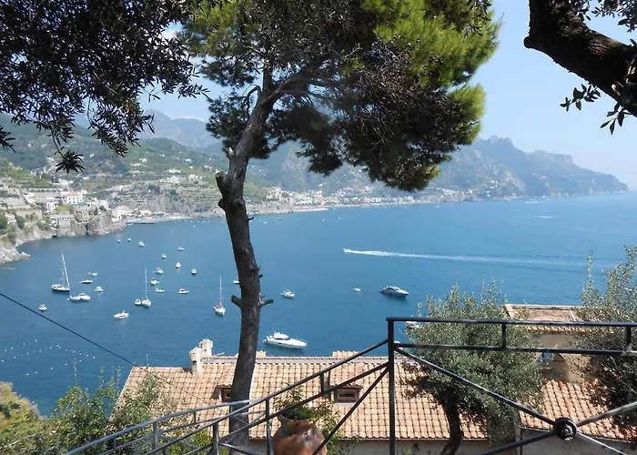 Oliver - Breathtaking Small Pool 14 Sqm Hydromassage On The Rock - Coast Villa Amalfi