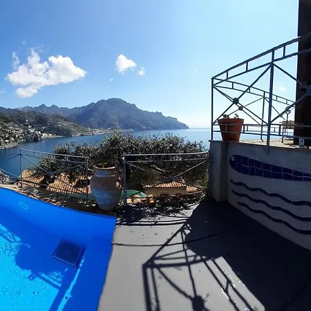 Oliver - Breathtaking Small Pool 14 Sqm Hydromassage On The Rock - Coast * Amalfi