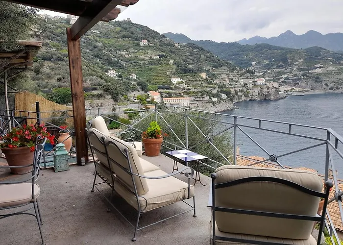 Oliver - Breathtaking Small Pool 14 Sqm Hydromassage On The Rock - Coast Amalfi