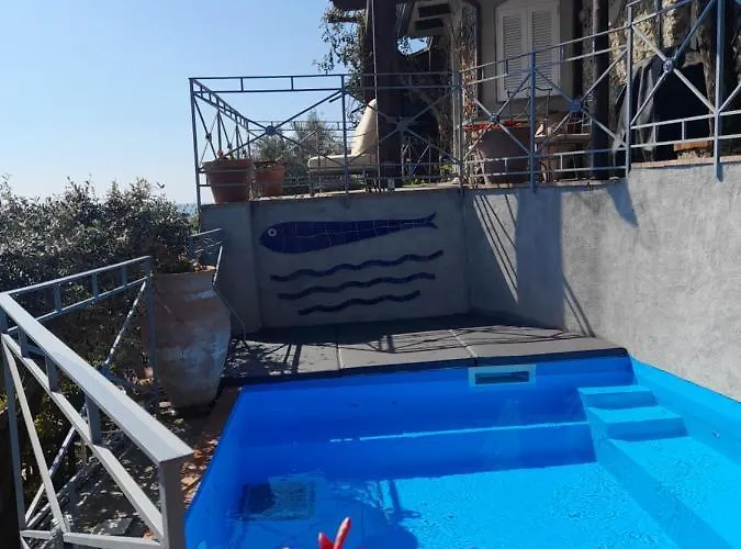 Willa Oliver - Breathtaking Small Pool 14 Sqm Hydromassage On The Rock - Coast