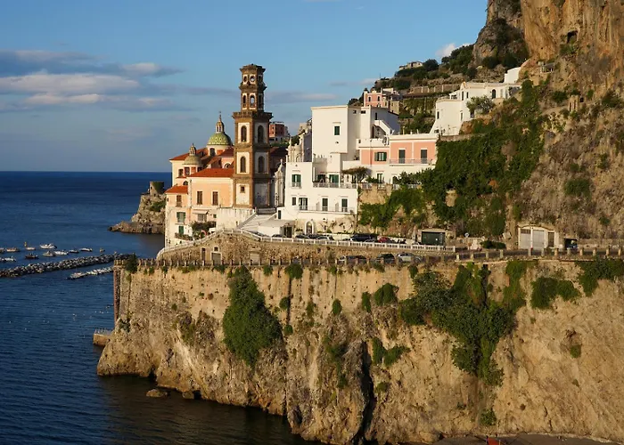 فيلة Oliver - Breathtaking Small Pool 14 Sqm Hydromassage On The Rock - Coast أمالفي