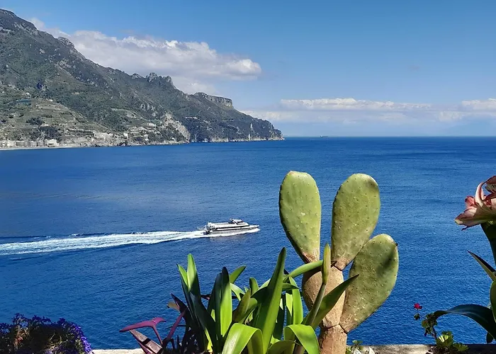 Oliver - Breathtaking Small Pool 14 Sqm Hydromassage On The Rock - Coast فيلة أمالفي