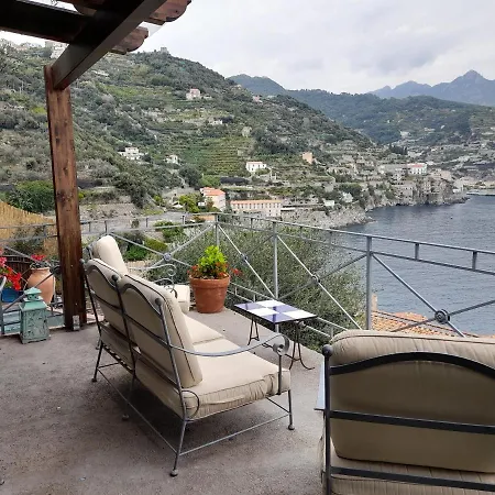 Oliver - Breathtaking Small Pool 14 Sqm Hydromassage On The Rock - Coast Amalfi